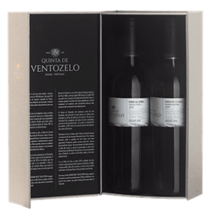 Quinta do Ventozelo Coffret Duet Collection Vinhas 2x75cl Rouges 150cl