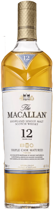 Whisky Macallan 12 Ans Triple Cask Non millésime 70cl