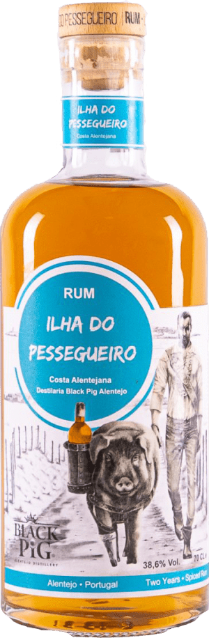 Black Pig Distillery Rum lha do Pessegueiro Non millésime 70cl