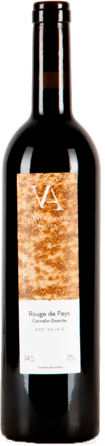 Valentina Andrei Cornalin Granite - Rouge de Pays Red 2024 75cl