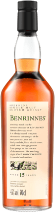 Whisky Benrinnes 15 ans Non millésime 70cl