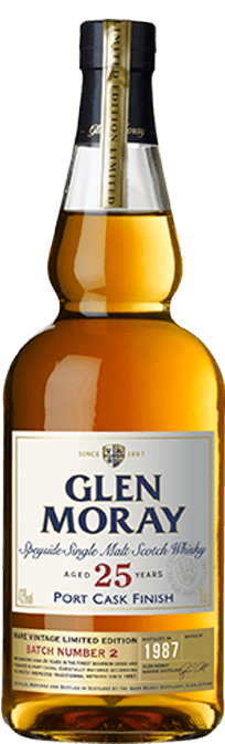 Whiskey Glen Moray Port Cask 1988- 25 Ans Non millésime 70cl