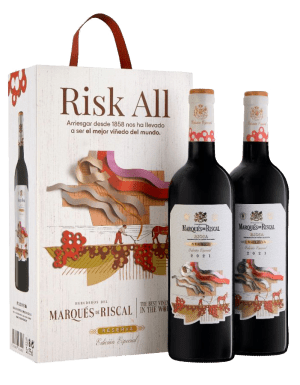 Marqués de Riscal Coffret Risk All Reserva 2x75cl Rot 2021 150cl