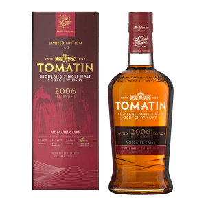 Whisky Tomatin 15 Ans Portug. Col. Moscatel Casks Non millésime 70cl