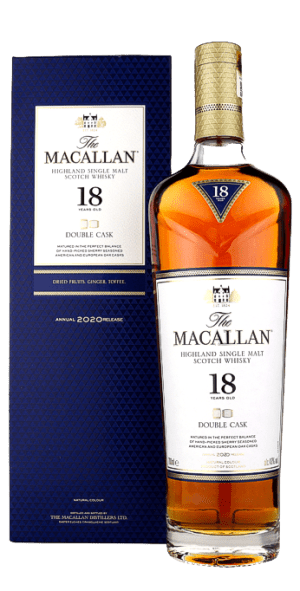 Whisky Macallan 18 Ans doube Cask 18 Ans Non millésime 70cl