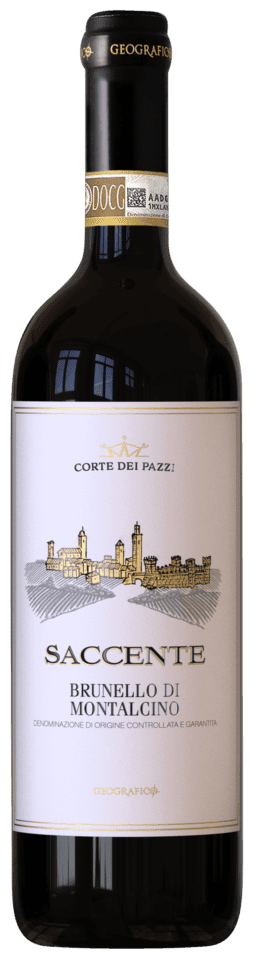 Geografico Corte Dei Pazzi Saccente Red 2018 75cl