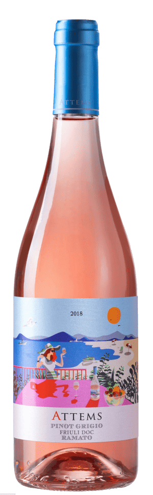 Attems Pinot Grigio, Ramato - Attems Rosé 2021 75cl