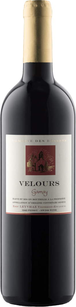 Domaine des Bossons Les Velours, Gamay Rot 2022 75cl