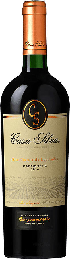 Casa Silva Carmenère - Grand Terroir de los Andes Los Lingues Rouges 2018 75cl