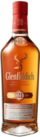 Whisky Glenfiddich 21 Ans Rum Cask Non millésime 70cl