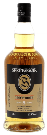  Springbank Whisky Springbank 5 ans 100 Proof 70cl