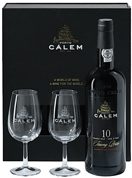  Porto Càlem Coffret Calém 10 ans tawny a/verres Tawny 75cl