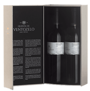 Quinta do Ventozelo Coffret Duet Collection Vinhas 2x75cl Red 150cl