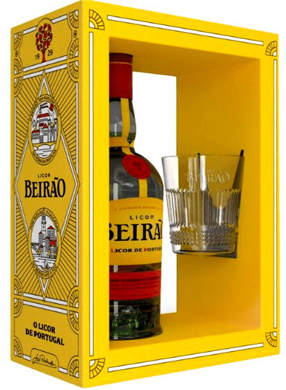  Casa Redondo - Licor Beirão Licor Beirão Coffret with glasses 70cl