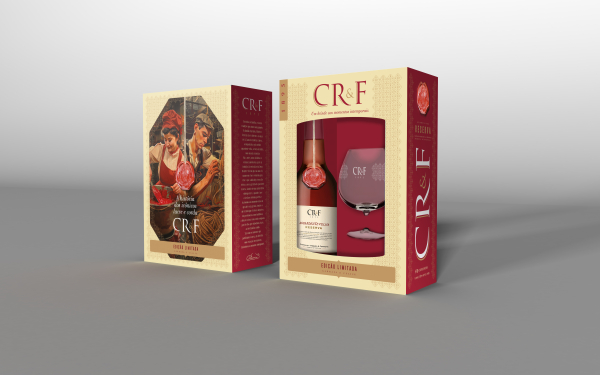 CR&F Coffret CR&F Reserva with glass 70cl